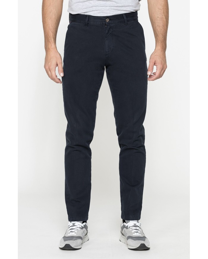 CHINO MOD. 610 REGULAR FIT IN GABARDINA PESANTE