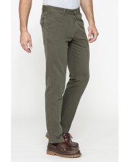 CHINO MOD. 610 REGULAR FIT IN GABARDINA PESANTE