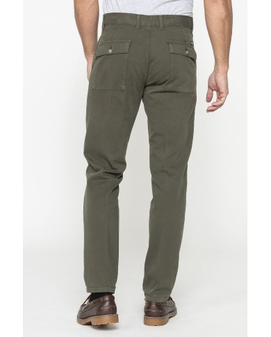 CHINO MOD. 610 REGULAR FIT IN GABARDINA PESANTE
