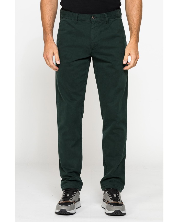 CHINO MOD. 610 REGULAR FIT IN GABARDINA PESANTE