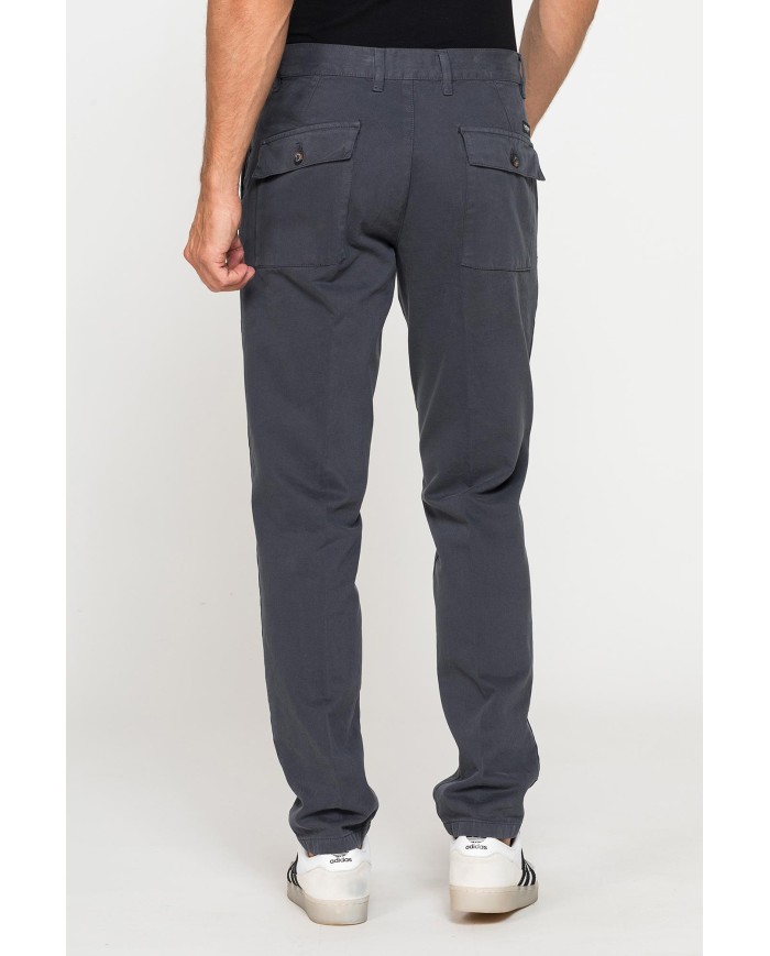 CHINO MOD. 610 REGULAR FIT IN GABARDINA PESANTE