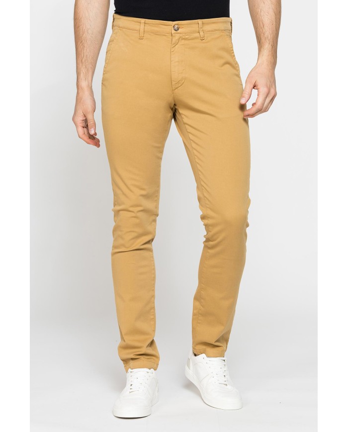 PANTALONE CHINO MOD. 617 IN GABARDINA ELASTICIZZATA