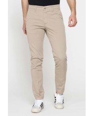 PANTALONE CHINO MOD. 617 IN GABARDINA ELASTICIZZATA