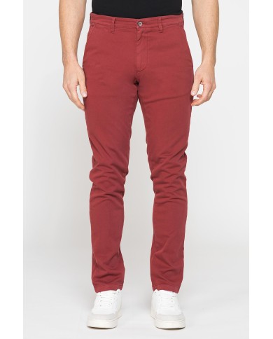 PANTALONE CHINO MOD. 617 IN GABARDINA ELASTICIZZATA