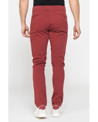 PANTALONE CHINO MOD. 617 IN GABARDINA ELASTICIZZATA