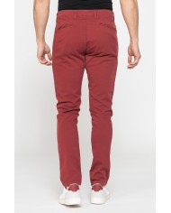 PANTALONE CHINO MOD. 617 IN GABARDINA ELASTICIZZATA