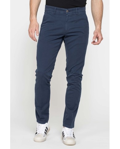 PANTALONE CHINO MOD. 617 IN GABARDINA ELASTICIZZATA