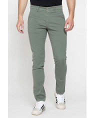 PANTALONE CHINO MOD. 617 IN GABARDINA ELASTICIZZATA