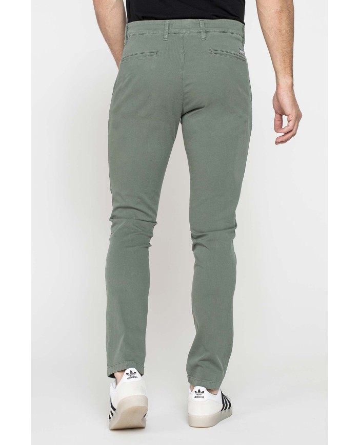 PANTALONE CHINO MOD. 617 IN GABARDINA ELASTICIZZATA