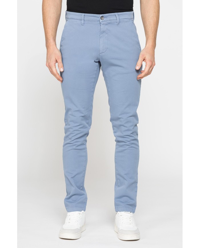 PANTALONE CHINO MOD. 617 IN GABARDINA ELASTICIZZATA