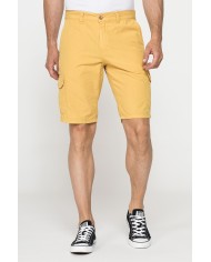 BERMUDA TASCONATO IN LEGGERO RIPSTOP DI COTONE