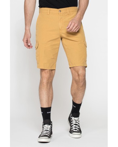 BERMUDA TASCONATO IN LEGGERO RIPSTOP DI COTONE