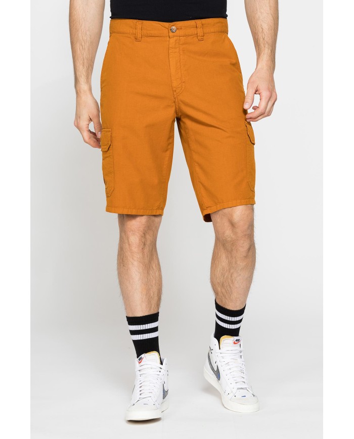 BERMUDA TASCONATO IN LEGGERO RIPSTOP DI COTONE