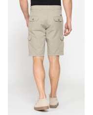 BERMUDA TASCONATO IN LEGGERO RIPSTOP DI COTONE