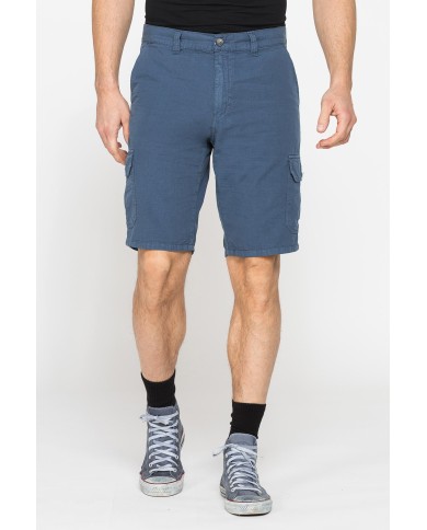 BERMUDA TASCONATO IN LEGGERO RIPSTOP DI COTONE