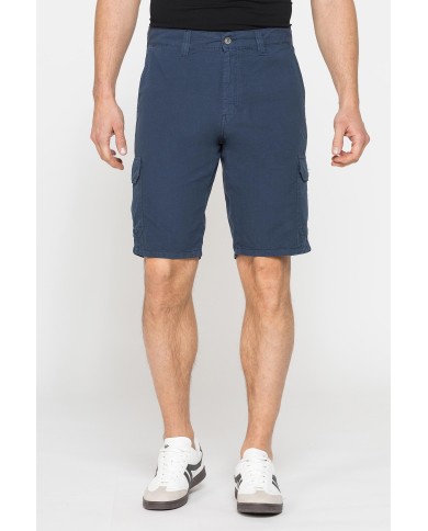 BERMUDA TASCONATO IN LEGGERO RIPSTOP DI COTONE