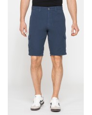 BERMUDA TASCONATO IN LEGGERO RIPSTOP DI COTONE