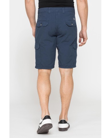 BERMUDA TASCONATO IN LEGGERO RIPSTOP DI COTONE