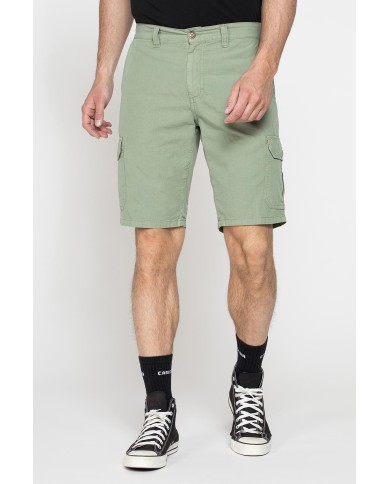 BERMUDA TASCONATO IN LEGGERO RIPSTOP DI COTONE