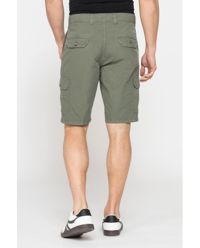BERMUDA TASCONATO IN LEGGERO RIPSTOP DI COTONE