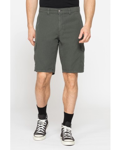 BERMUDA TASCONATO IN LEGGERO RIPSTOP DI COTONE