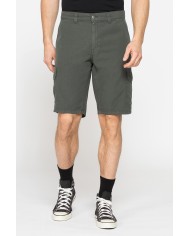 BERMUDA TASCONATO IN LEGGERO RIPSTOP DI COTONE