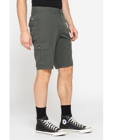 BERMUDA TASCONATO IN LEGGERO RIPSTOP DI COTONE