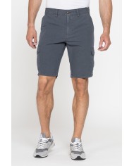 BERMUDA TASCONATO IN LEGGERO RIPSTOP DI COTONE
