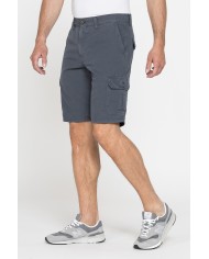 BERMUDA TASCONATO IN LEGGERO RIPSTOP DI COTONE
