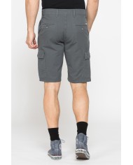 BERMUDA CARGO IN GABARDINA LEGGERA CON TASCONI