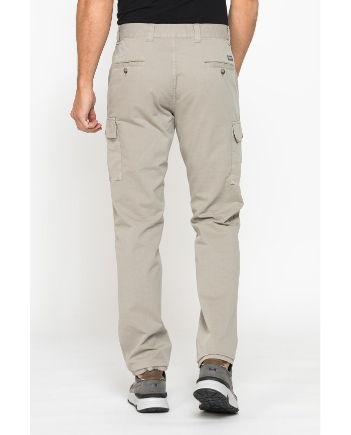 PANTALONE TASCONATO MOD. 619 IN GABARDINA LEGGERA