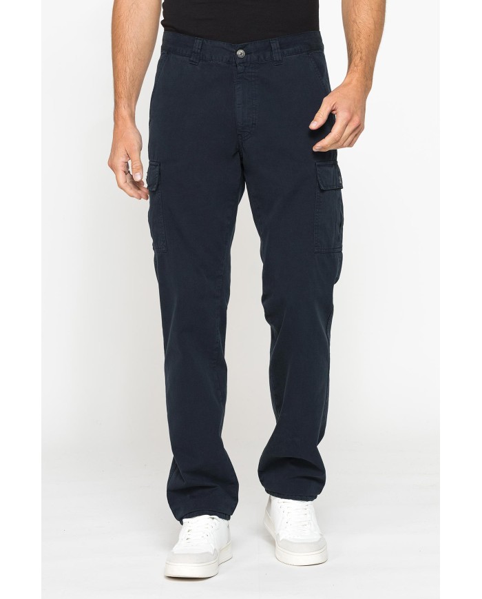 PANTALONE TASCONATO MOD. 619 IN GABARDINA LEGGERA