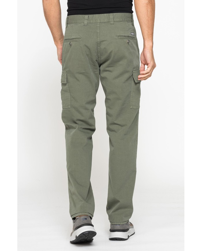 PANTALONE TASCONATO MOD. 619 IN GABARDINA LEGGERA