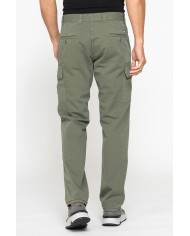 PANTALONE TASCONATO MOD. 619 IN GABARDINA LEGGERA