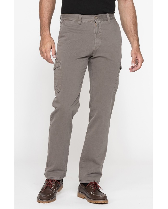 CARGO MOD. 619 REGOLARE IN GABARDINA PESANTE DA 10 oz.