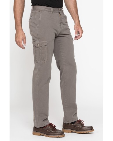 CARGO MOD. 619 REGOLARE IN GABARDINA PESANTE DA 10 oz.