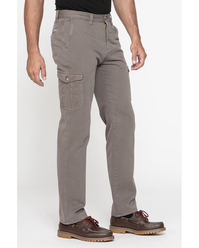 CARGO MOD. 619 REGOLARE IN GABARDINA PESANTE DA 10 oz.