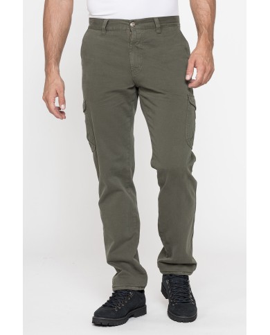 CARGO MOD. 619 REGOLARE IN GABARDINA PESANTE DA 10 oz.