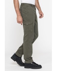 CARGO MOD. 619 REGOLARE IN GABARDINA PESANTE DA 10 oz.