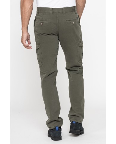 CARGO MOD. 619 REGOLARE IN GABARDINA PESANTE DA 10 oz.