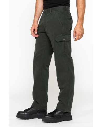 CARGO MOD. 619 REGOLARE IN GABARDINA PESANTE DA 10 oz.
