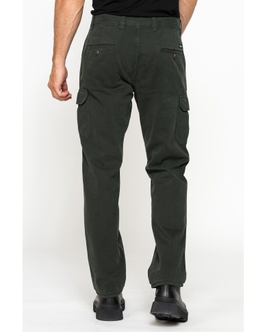 CARGO MOD. 619 REGOLARE IN GABARDINA PESANTE DA 10 oz.