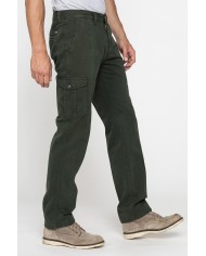 CARGO MOD. 619 REGOLARE IN GABARDINA PESANTE DA 10 oz.
