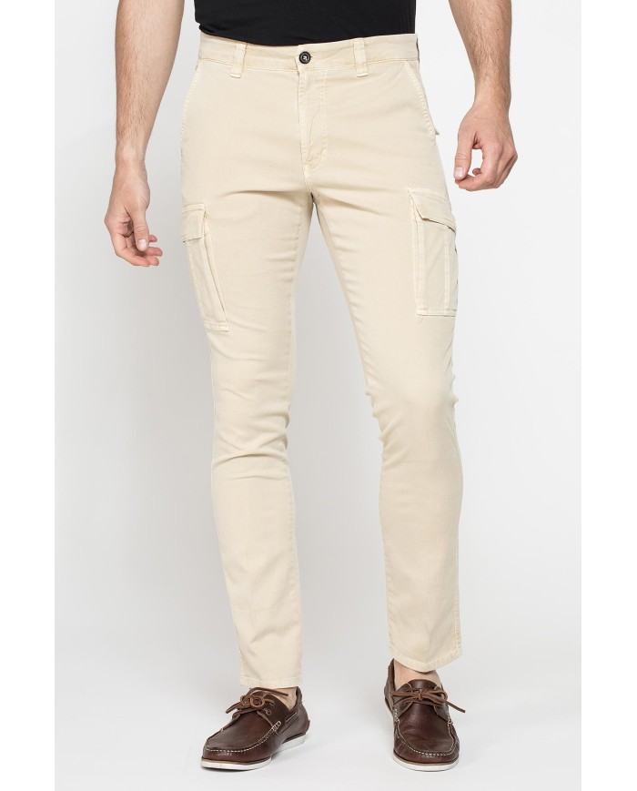 CHINO IN GABARDINA LEGGERA ELASTICIZZATA MOD. 619S