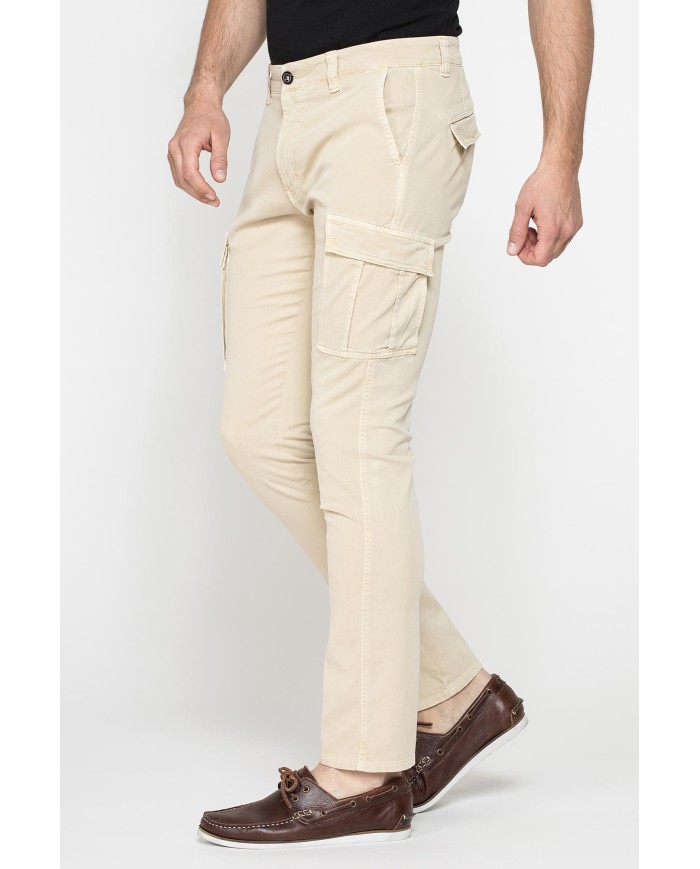 CHINO IN GABARDINA LEGGERA ELASTICIZZATA MOD. 619S
