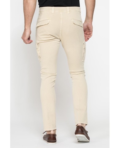 CHINO IN GABARDINA LEGGERA ELASTICIZZATA MOD. 619S