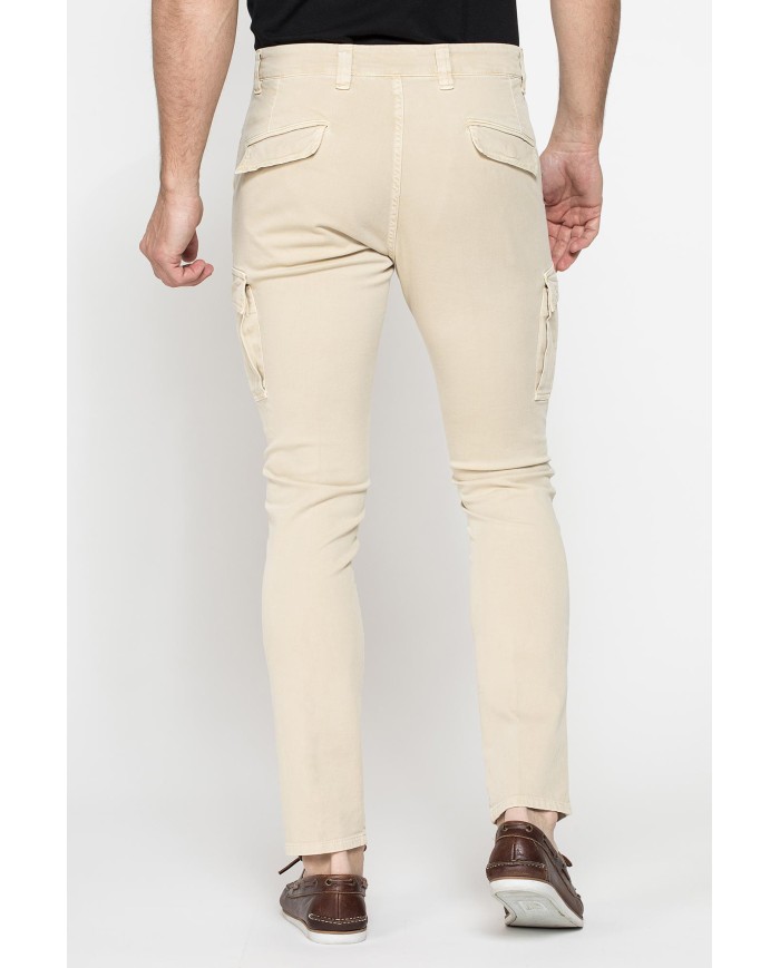CHINO IN GABARDINA LEGGERA ELASTICIZZATA MOD. 619S