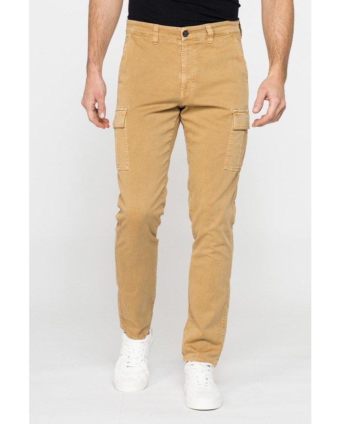 CHINO IN GABARDINA LEGGERA ELASTICIZZATA MOD. 619S