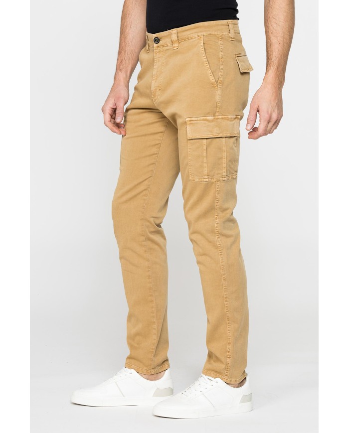 CHINO IN GABARDINA LEGGERA ELASTICIZZATA MOD. 619S