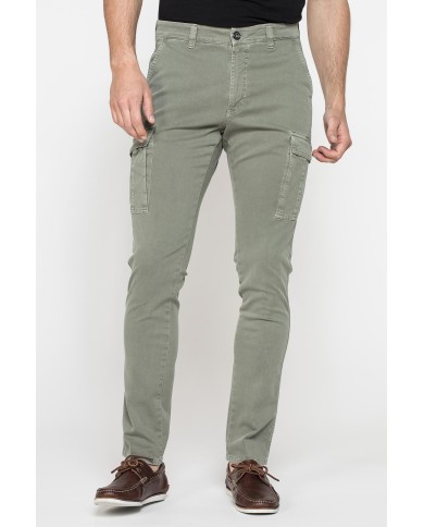 CHINO IN GABARDINA LEGGERA ELASTICIZZATA MOD. 619S